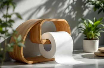 Porte-papier toilette écologique : le choix du bambou, du bois recyclé et des alternatives durables