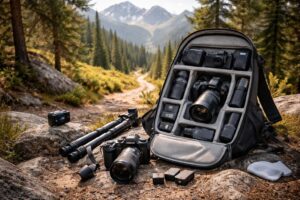 Calculer le budget randonnée photo avec équipement GoPro, Sony et sac à dos Lowepro pour la nature