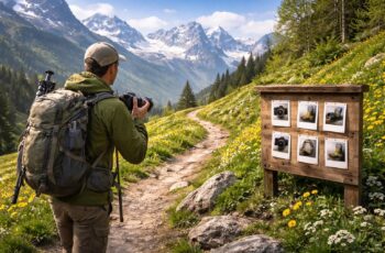 Randonnée photo gratuite dans les Alpes avec matériel d&rsquo;occasion MPB et Leboncoin