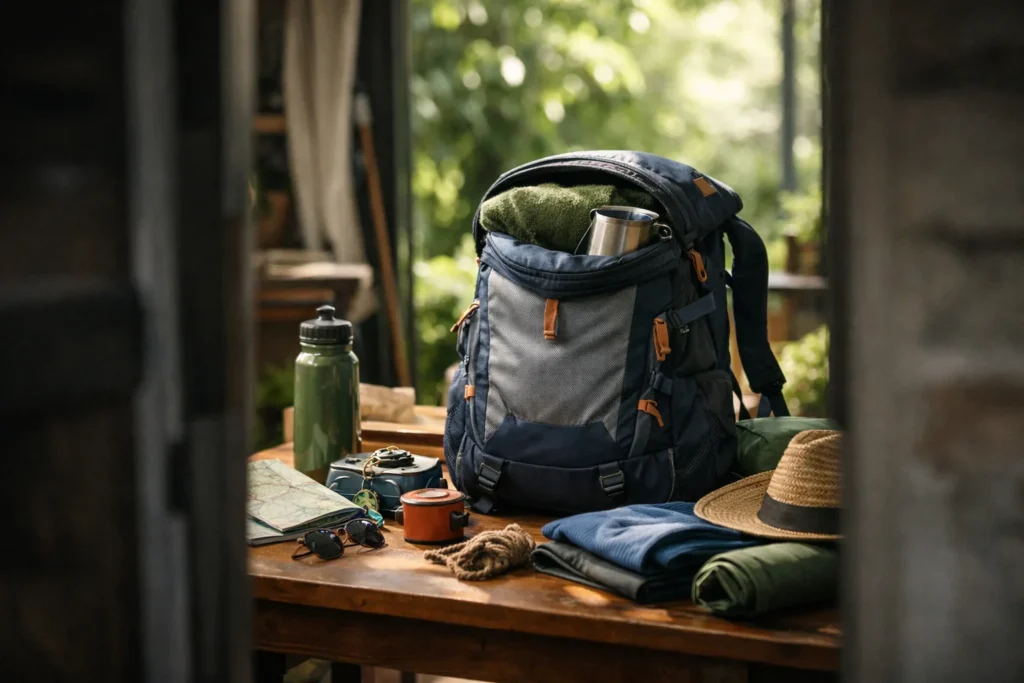 Un sac de trente litres oblige à choisir, et c’est tant mieux